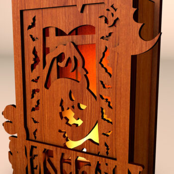 Intra απο ξύλο plywood 3mm-4mm πάχος - Αποκριάτικα διακοσμητικά κομμένα αρχεία φωτός Δίασταση 5x5 cm INTRAFABR-108811093 - Image 6