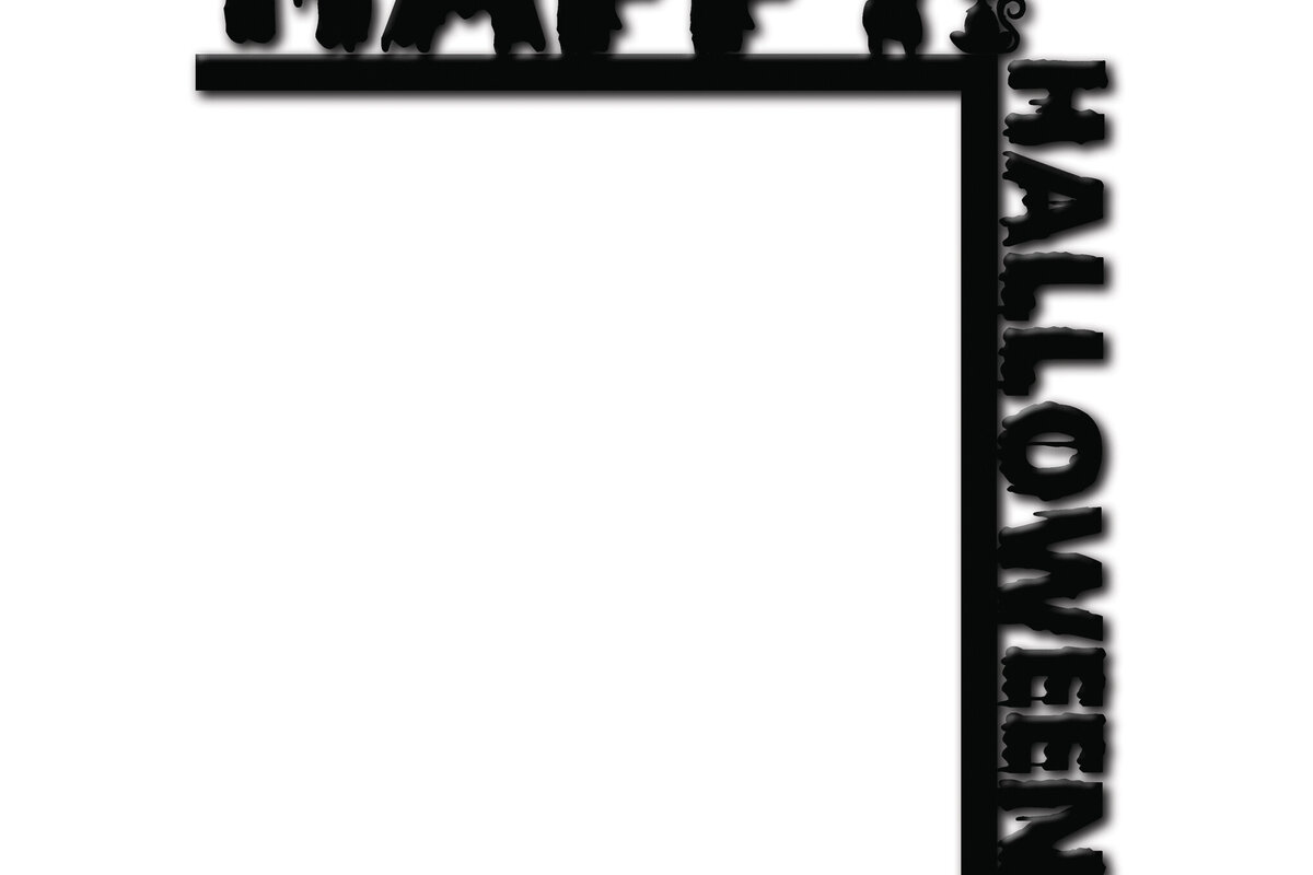 Intra απο ξύλο plywood 3mm-4mm πάχος - Σχέδιο κοπής με λέιζερ γωνία πόρτας Halloween 5 Δίασταση 15x15 cm INTRAFABR-125181517