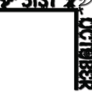 Intra απο ξύλο plywood 3mm-4mm πάχος - Σχέδιο κοπής με λέιζερ γωνία πόρτας αποκριών 9 Δίασταση 15x15 cm INTRAFABR-125181751