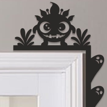 Intra απο ξύλο plywood 3mm-4mm πάχος - Halloween Door Corner Laser Cut Σετ Δίασταση 15x15 cm INTRAFABR-100730348 - Image 3