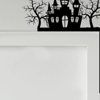 Intra απο ξύλο plywood 3mm-4mm πάχος - Halloween Door Corner  Δίασταση 15x15 cm INTRAFABR-77756511 - Image 6