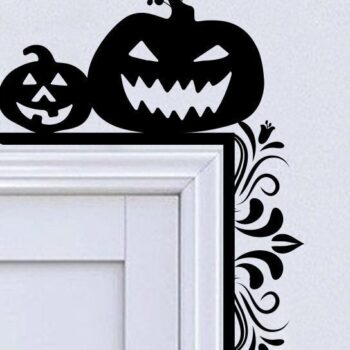 Intra απο ξύλο plywood 3mm-4mm πάχος - Halloween Door Corner Δίασταση 15x15 cm INTRAFABR-33156977 - Image 5