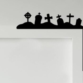 Intra απο ξύλο plywood 3mm-4mm πάχος - Halloween Door Corner  Δίασταση 15x15 cm INTRAFABR-35746807 - Image 4