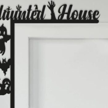 Intra απο ξύλο plywood 3mm-4mm πάχος - Halloween Door Corner  Δίασταση 15x15 cm INTRAFABR-38345686 - Image 7