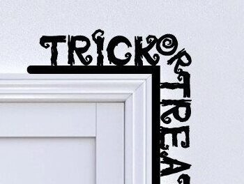 Intra απο ξύλο plywood 3mm-4mm πάχος - Halloween Door Corner Δίασταση 15x15 cm INTRAFABR-33087263 - Image 3