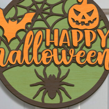 Intra απο ξύλο plywood 3mm-4mm πάχος - Πρότυπο αποκοπής κρεμάστρας πόρτας αποκριών Δίασταση 11x11 cm INTRAFABR-103484012 - Image 1