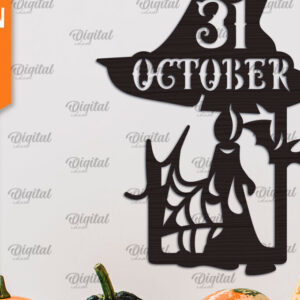 Intra απο ξύλο plywood 3mm-4mm πάχος - Σχέδιο κοπής με λέιζερ κρεμάστρα πόρτας αποκριών Δίασταση 15x15 cm INTRAFABR-104301413