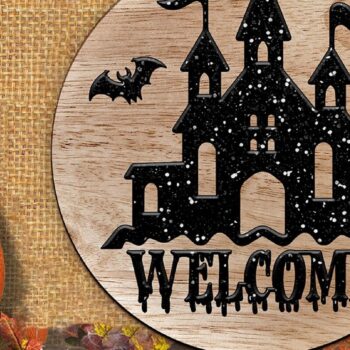 Intra απο ξύλο plywood 3mm-4mm πάχος - Κρεμάστρα πόρτας αποκριών. Υποδοχή πόρτας Δίασταση 15x15 cm INTRAFABR-105243926 - Image 1