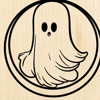 Intra απο ξύλο plywood 3mm-4mm πάχος - Σχέδιο αποκριών σκουλαρίκια Δίασταση 15x18 cm INTRAFABR-91831679 - Image 2