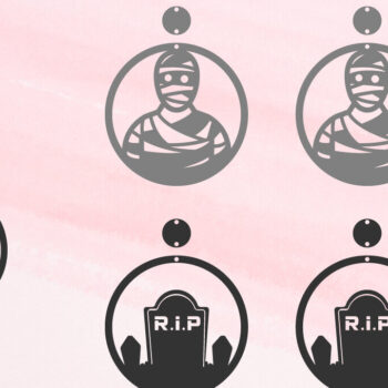 Intra απο ξύλο plywood 3mm-4mm πάχος - Σκουλαρίκια απόκριες | Μπρελόκ | Κοσμήματα Δίασταση 3x3 cm INTRAFABR-102092331 - Image 1