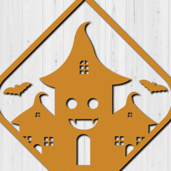 Intra απο ξύλο plywood 3mm-4mm πάχος - Πακέτο κοπής με λέιζερ αποκριάτικων σκουλαρίκια 4 Δίασταση 3x3 cm INTRAFABR-75155551 - Image 4