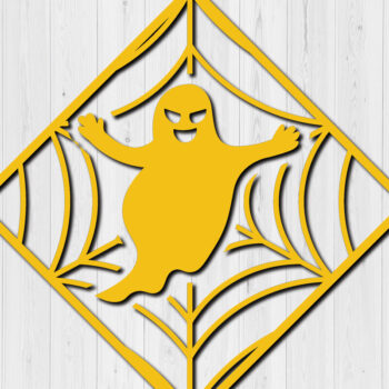 Intra απο ξύλο plywood 3mm-4mm πάχος - Σχεδίαση κοπής με λέιζερ αποκριάτικα σκουλαρίκια 10 Δίασταση 3x3 cm INTRAFABR-75913135 - Image 1