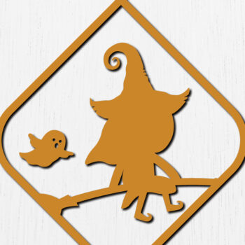 Intra απο ξύλο plywood 3mm-4mm πάχος - Αποκριάτικα σκουλαρίκια με λέιζερ σχέδιο 11 Δίασταση 3x3 cm INTRAFABR-75973587 - Image 2