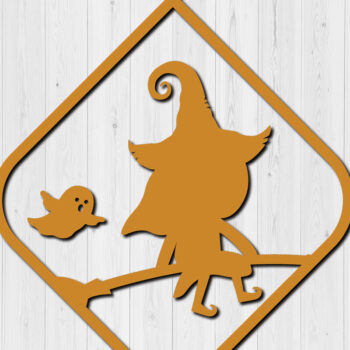 Intra απο ξύλο plywood 3mm-4mm πάχος - Αποκριάτικα σκουλαρίκια με λέιζερ σχέδιο 11 Δίασταση 3x3 cm INTRAFABR-75973587 - Image 3