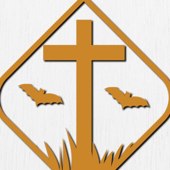 Intra απο ξύλο plywood 3mm-4mm πάχος - Αποκριάτικα σκουλαρίκια με λέιζερ σχέδιο 12 Δίασταση 3x3 cm INTRAFABR-75973676 - Image 3