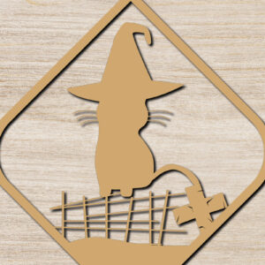 Intra απο ξύλο plywood 3mm-4mm πάχος - Αποκριάτικα σκουλαρίκια με λέιζερ σχέδιο 19 Δίασταση 3x3 cm INTRAFABR-76041538