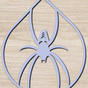 Intra απο ξύλο plywood 3mm-4mm πάχος - Αποκριάτικα σκουλαρίκια Σχέδιο κοπής με λέιζερ 21 Δίασταση 3x3 cm INTRAFABR-76124323 - Image 2