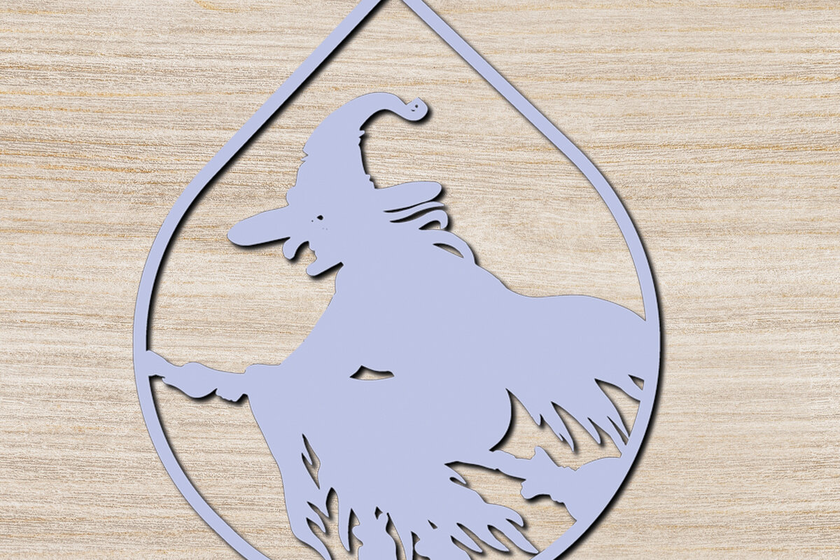 Intra απο ξύλο plywood 3mm-4mm πάχος - Αποκριάτικα σκουλαρίκια Σχέδιο κοπής με λέιζερ 22 Δίασταση 3x3 cm INTRAFABR-76124547