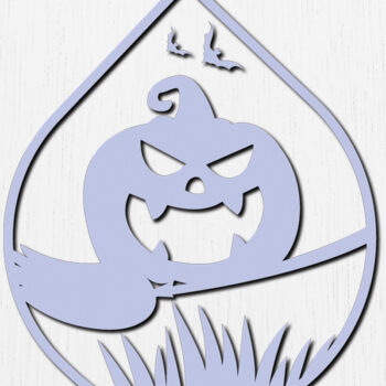 Intra απο ξύλο plywood 3mm-4mm πάχος - Αποκριάτικα σκουλαρίκια με λέιζερ σχέδιο 23 Δίασταση 3x3 cm INTRAFABR-76125298 - Image 1