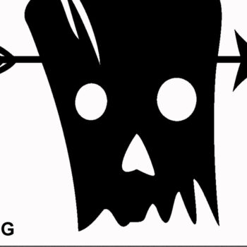 Intra απο ξύλο plywood 3mm-4mm πάχος - Αποκριάτικα Σκουλαρίκια  | Zoombie Design Δίασταση 3x3 cm INTRAFABR-30179366 - Image 2