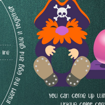 Intra απο ξύλο plywood 3mm-4mm πάχος - Πακέτο αποκριάτικων αυγών  Δίασταση 15x15 cm INTRAFABR-17168721 - Image 1