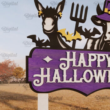 Intra απο ξύλο plywood 3mm-4mm πάχος - Πακέτο λέιζερ με πινακίδες αποκριάτικων αγροκτημάτων Δίασταση 15x15 cm INTRAFABR-107114893 - Image 3