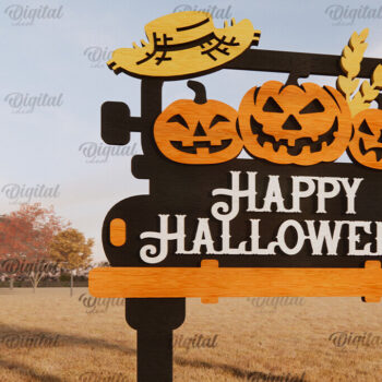 Intra απο ξύλο plywood 3mm-4mm πάχος - Πακέτο λέιζερ με πινακίδες αποκριάτικων αγροκτημάτων Δίασταση 15x15 cm INTRAFABR-107114893 - Image 7