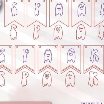 Intra απο ξύλο plywood 3mm-4mm πάχος - Halloween Garland Δίασταση 15x15 cm INTRAFABR-72727627 - Image 4