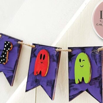 Intra απο ξύλο plywood 3mm-4mm πάχος - Halloween Garland Δίασταση 15x15 cm INTRAFABR-72727627 - Image 6