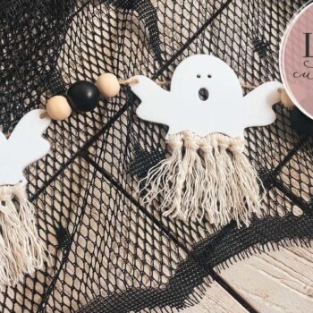 Intra απο ξύλο plywood 3mm-4mm πάχος - Halloween Garland Δίασταση 4x4 cm INTRAFABR-72643611 - Image 7