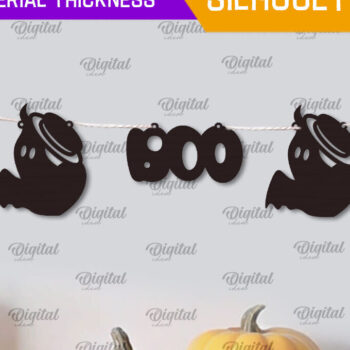 Intra απο ξύλο plywood 3mm-4mm πάχος - Δέσμη κοπής με λέιζερ Halloween Garlands Δίασταση 15x15 cm INTRAFABR-106070025 - Image 13