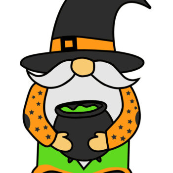 Intra απο ξύλο plywood 3mm-4mm πάχος - Κουτί σκιάς Halloween Gnomes, χαρτί κοπής Δίασταση 8x8 cm INTRAFABR-81113618 - Image 4