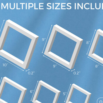 Intra απο ξύλο plywood 3mm-4mm πάχος - Κουτί σκιάς Halloween Gnomes, χαρτί κοπής Δίασταση 8x8 cm INTRAFABR-81113618 - Image 5