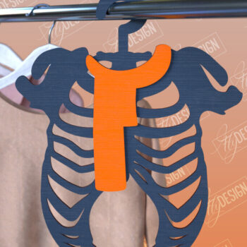 Intra απο ξύλο plywood 3mm-4mm πάχος - Δέσμη κοπής με λέιζερ κρεμάστρες αποκριών | CNC Δίασταση 15x15 cm INTRAFABR-102793250 - Image 5