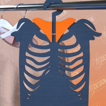 Intra απο ξύλο plywood 3mm-4mm πάχος - Δέσμη κοπής με λέιζερ κρεμάστρες αποκριών | CNC Δίασταση 15x15 cm INTRAFABR-102793250 - Image 6