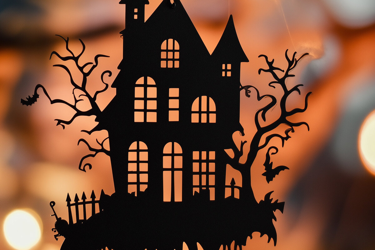 Intra απο ξύλο plywood 3mm-4mm πάχος - Halloween Haunted House Decor  Δίασταση 15x15 cm INTRAFABR-103054577