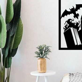 Intra απο ξύλο plywood 3mm-4mm πάχος - Αρχεία λέιζερ μετάλλων βιβλίων τρόμου Halloween Δίασταση 40x50 cm INTRAFABR-103743328 - Image 2