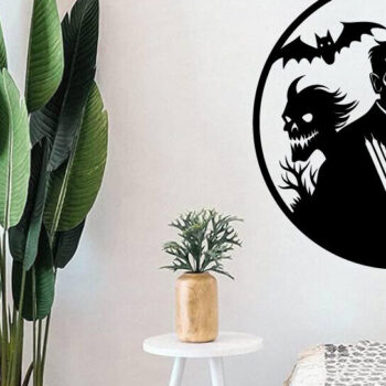 Intra απο ξύλο plywood 3mm-4mm πάχος - Αρχεία λέιζερ μετάλλων βιβλίων τρόμου Halloween Δίασταση 40x50 cm INTRAFABR-103743384 - Image 2