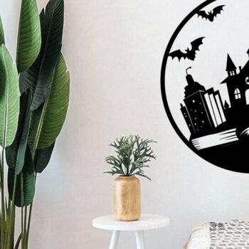 Intra απο ξύλο plywood 3mm-4mm πάχος - Halloween Horrors in This House Metal Δίασταση 40x50 cm INTRAFABR-104019396 - Image 2