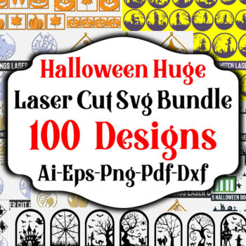 Intra απο ξύλο plywood 3mm-4mm πάχος - Δέσμη  για Halloween Huge Laser Cut Δίασταση 3x3 cm INTRAFABR-80239237 - Image 1