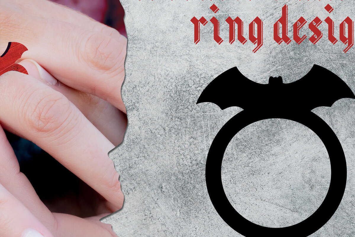 Intra απο ξύλο plywood 3mm-4mm πάχος - Halloween κοσμήματα Lasercut. Δαχτυλίδι νυχτερίδας  Δίασταση 15x15 cm INTRAFABR-79137322