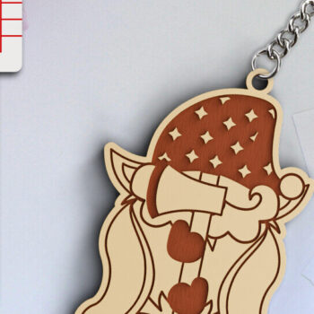 Intra απο ξύλο plywood 3mm-4mm πάχος -  κοπής λέιζερ για Halloween Key Chain Δίασταση 20x25 cm INTRAFABR-101375424 - Image 7
