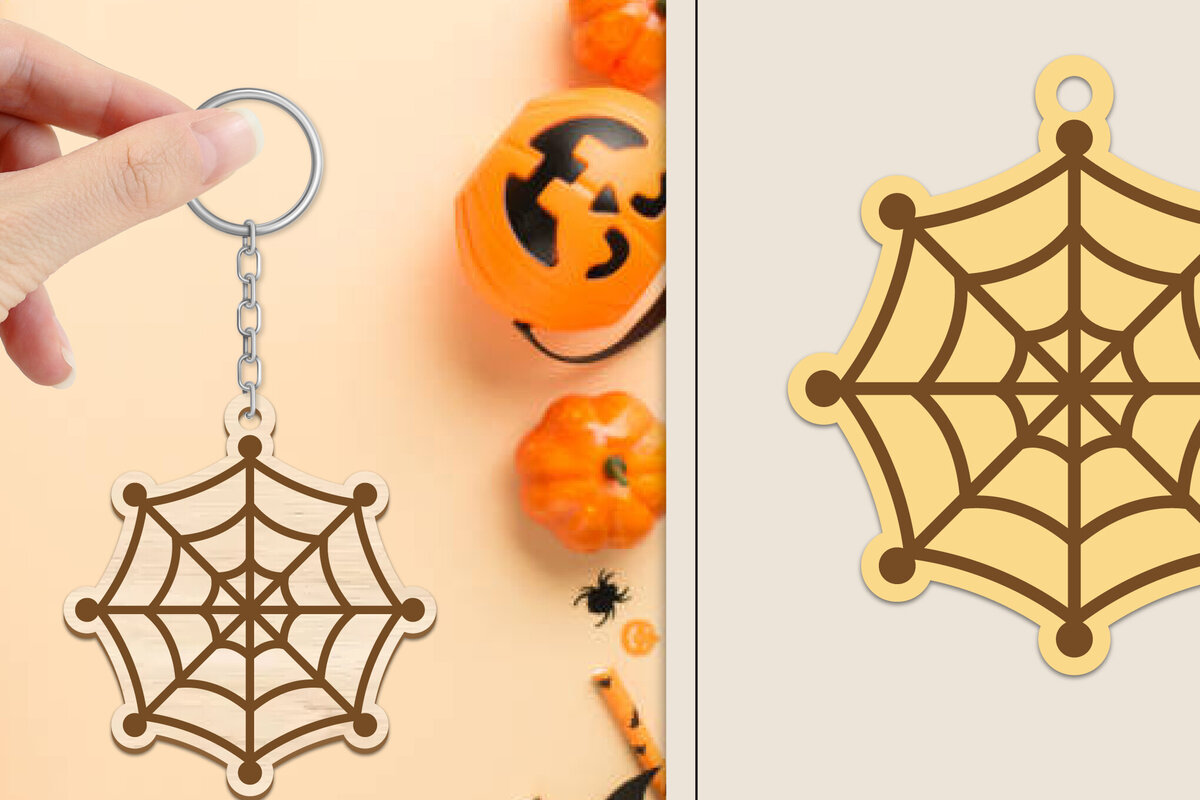 Intra απο ξύλο plywood 3mm-4mm πάχος - Αποκριάτικο μπρελόκ με λέιζερ Δίασταση 4x4 cm INTRAFABR-102835369