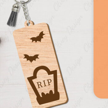 Intra απο ξύλο plywood 3mm-4mm πάχος - με μπρελόκ αποκριών Δίασταση 4x4 cm INTRAFABR-104543325 - Image 11