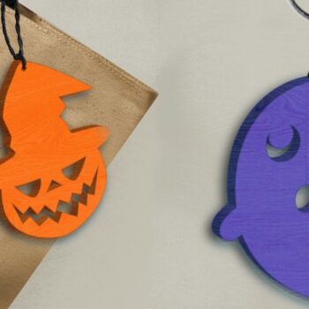 Intra απο ξύλο plywood 3mm-4mm πάχος - Αποκριάτικα μπρελόκ  με λέιζερ,  Δίασταση 4x4 cm INTRAFABR-79248992 - Image 3