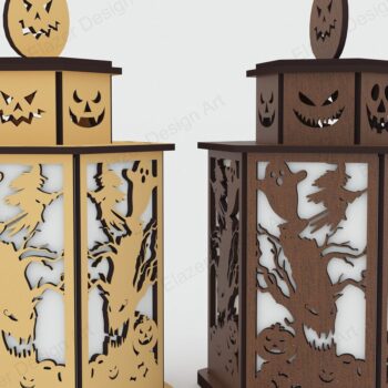Intra απο ξύλο plywood 3mm-4mm πάχος - Αρχεία  Cut Laser Halloween Lamp Δίασταση 125x110 cm INTRAFABR-79604732 - Image 4