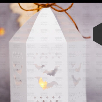 Intra απο ξύλο plywood 3mm-4mm πάχος - Halloween Lantern, Halloween Luminaries Δίασταση 20x20 cm INTRAFABR-107953244 - Image 2