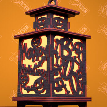 Intra απο ξύλο plywood 3mm-4mm πάχος - Πακέτο αποκοπής φαναριού Halloween | CNC Δίασταση 15x15 cm INTRAFABR-103967560 - Image 6