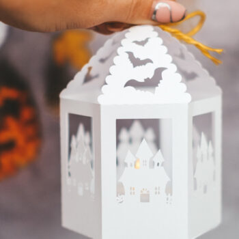 Intra απο ξύλο plywood 3mm-4mm πάχος - Halloween Lantern Δίασταση 15x15 cm INTRAFABR-107459320 - Image 1