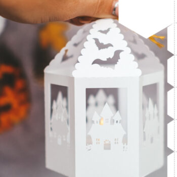Intra απο ξύλο plywood 3mm-4mm πάχος - Halloween Lantern Δίασταση 15x15 cm INTRAFABR-107459320 - Image 2